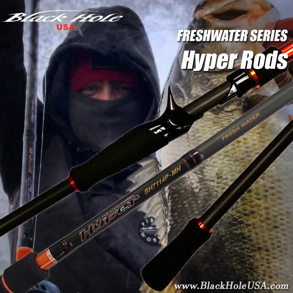 Black Hole USA Hyper Freshwater Rods, Black Hole USA, Black Hole