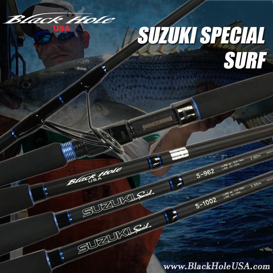 black hole surf rods vs st croix Black Hole USA Suzuki Special Surf Rods, Black Hole USA, Black Hole