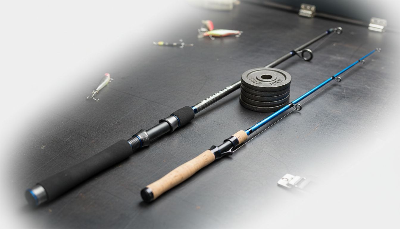 50lb Deadlift: 7' Overkill Rod vs 5'6" Jiggign Rod