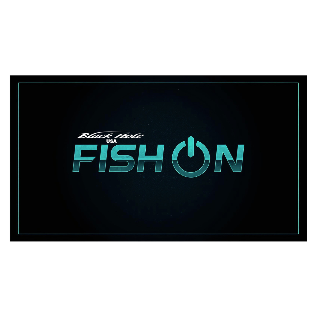"Fish On" - Black Hole USA Hooded Soft Shell Jacket (Water Resistant)