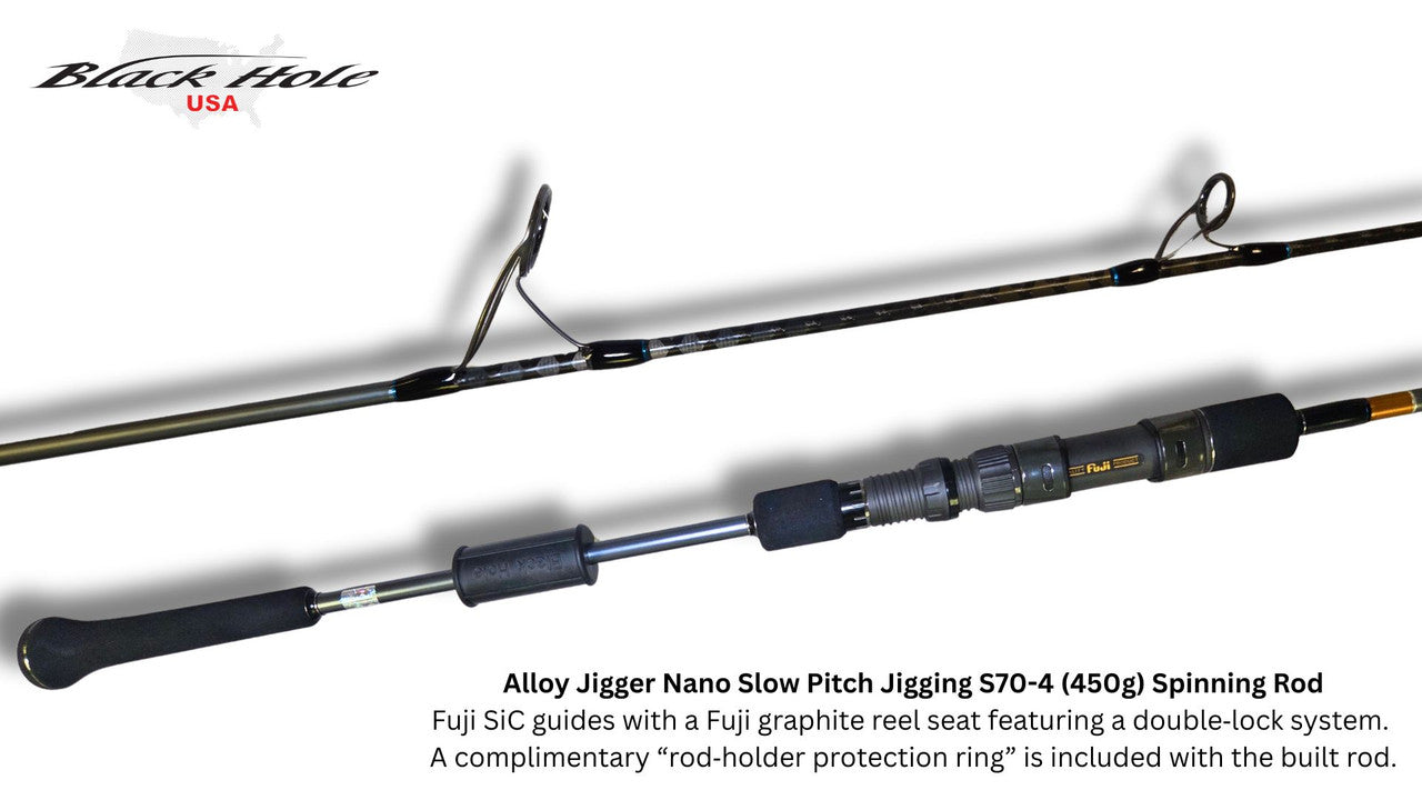Alloy Jigger Nano Slow Pitch Jigging Rods