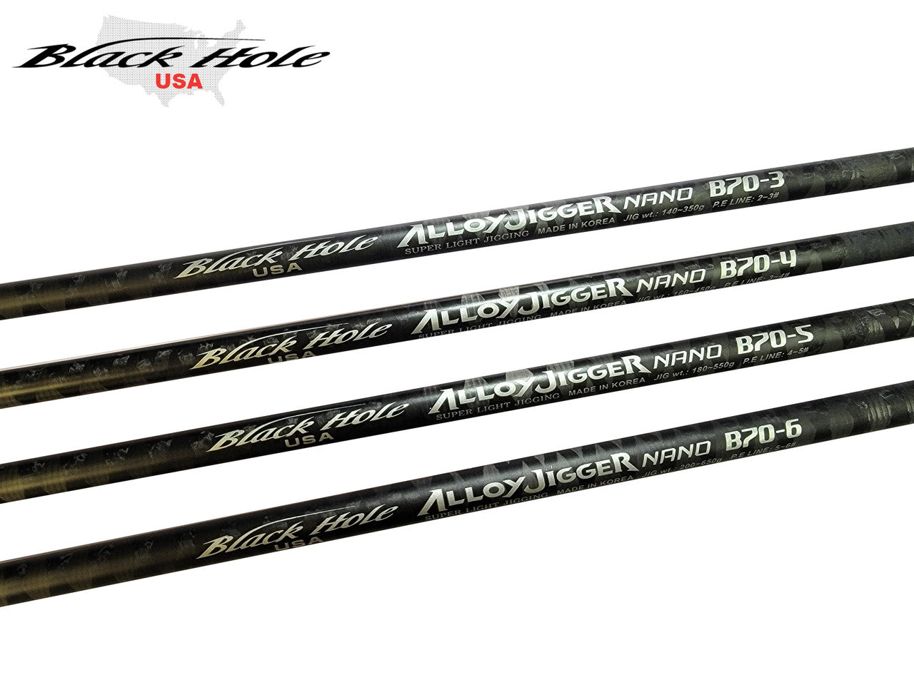 Alloy Jigger Nano Slow Pitch Jigging Blanks