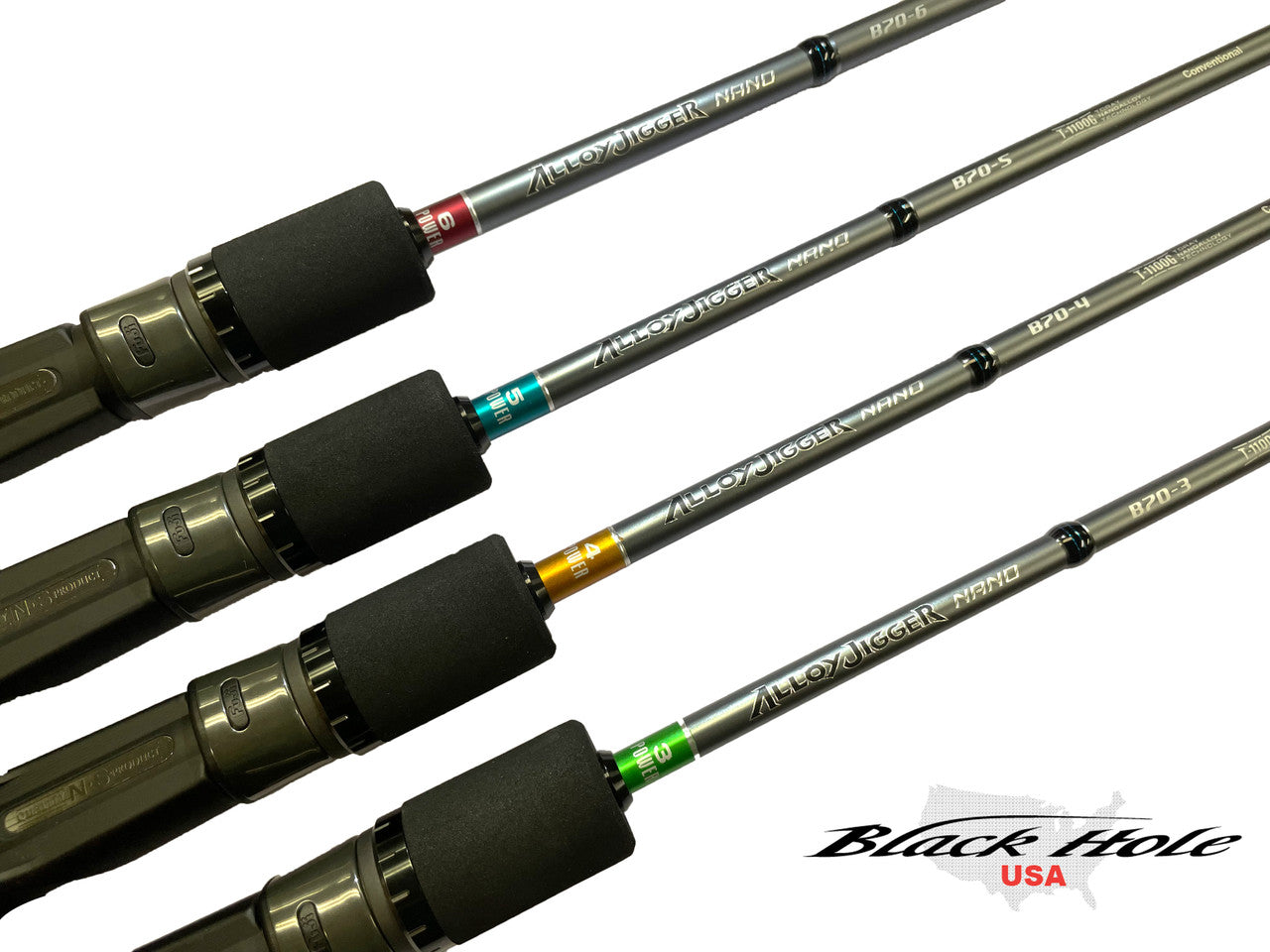 Alloy Jigger Nano Slow Pitch Jigging Rods