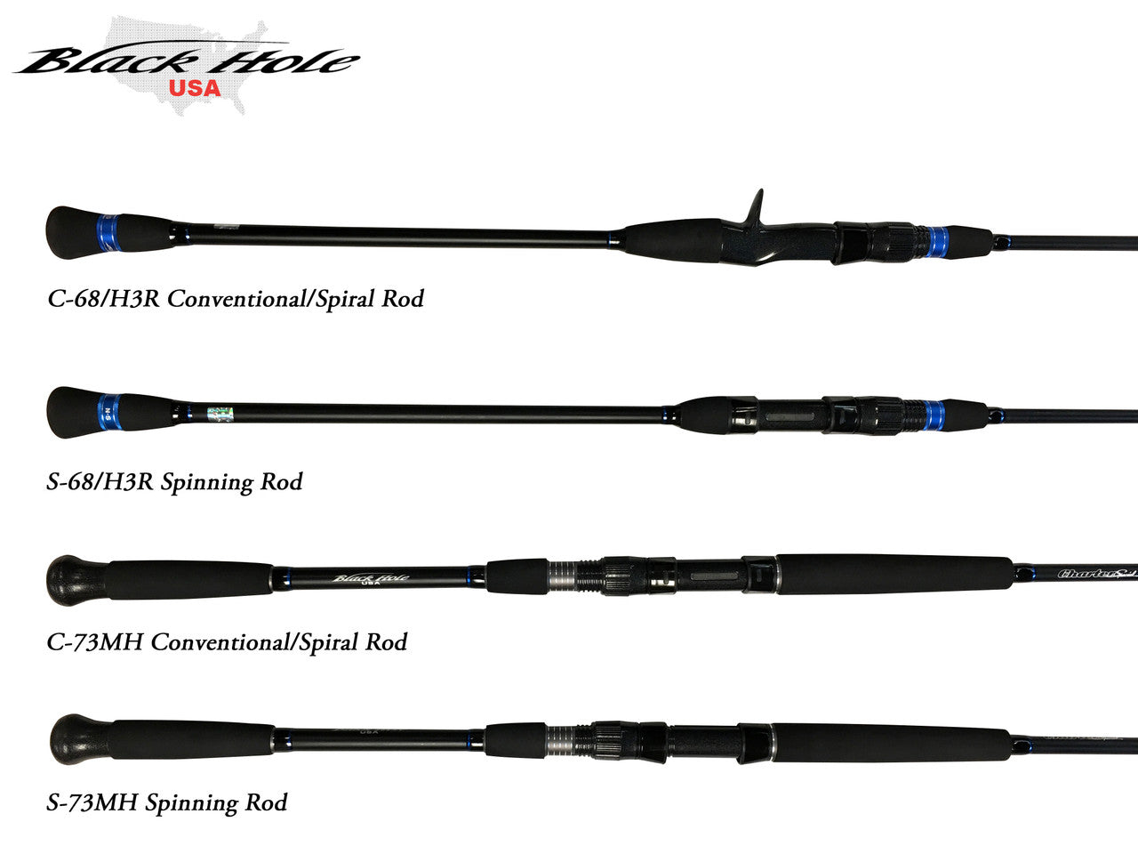 Black Hole USA Charter Special Rods, Black Hole USA, Black Hole, Charter Specail Black Hole USA Charter Special Rods, Black Hole USA, Black Hole, Charter Specail
