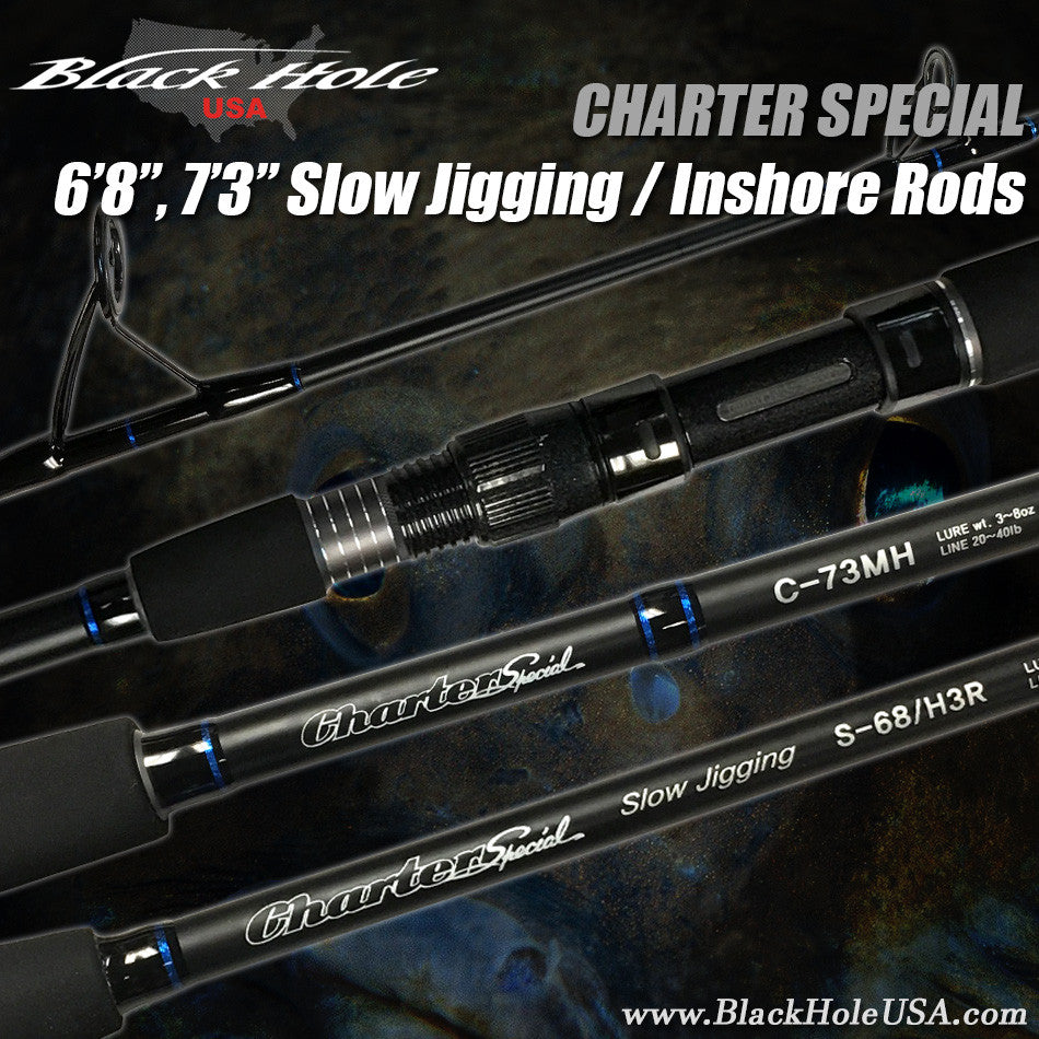 Charter Special Rods - C-68/H3R Conventional Rod / 6'8