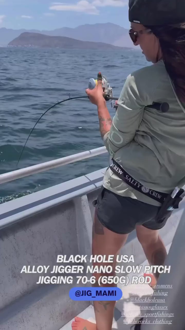 Alloy Jigger Nano Slow Pitch Jigging Rods
