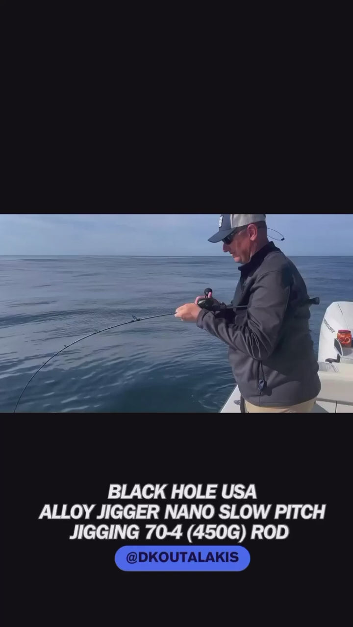 Alloy Jigger Nano Slow Pitch Jigging Blanks