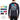 Black Hole Striped Bass USA Long Sleeve Shirt Posi-UV  Pro (UPF 50)