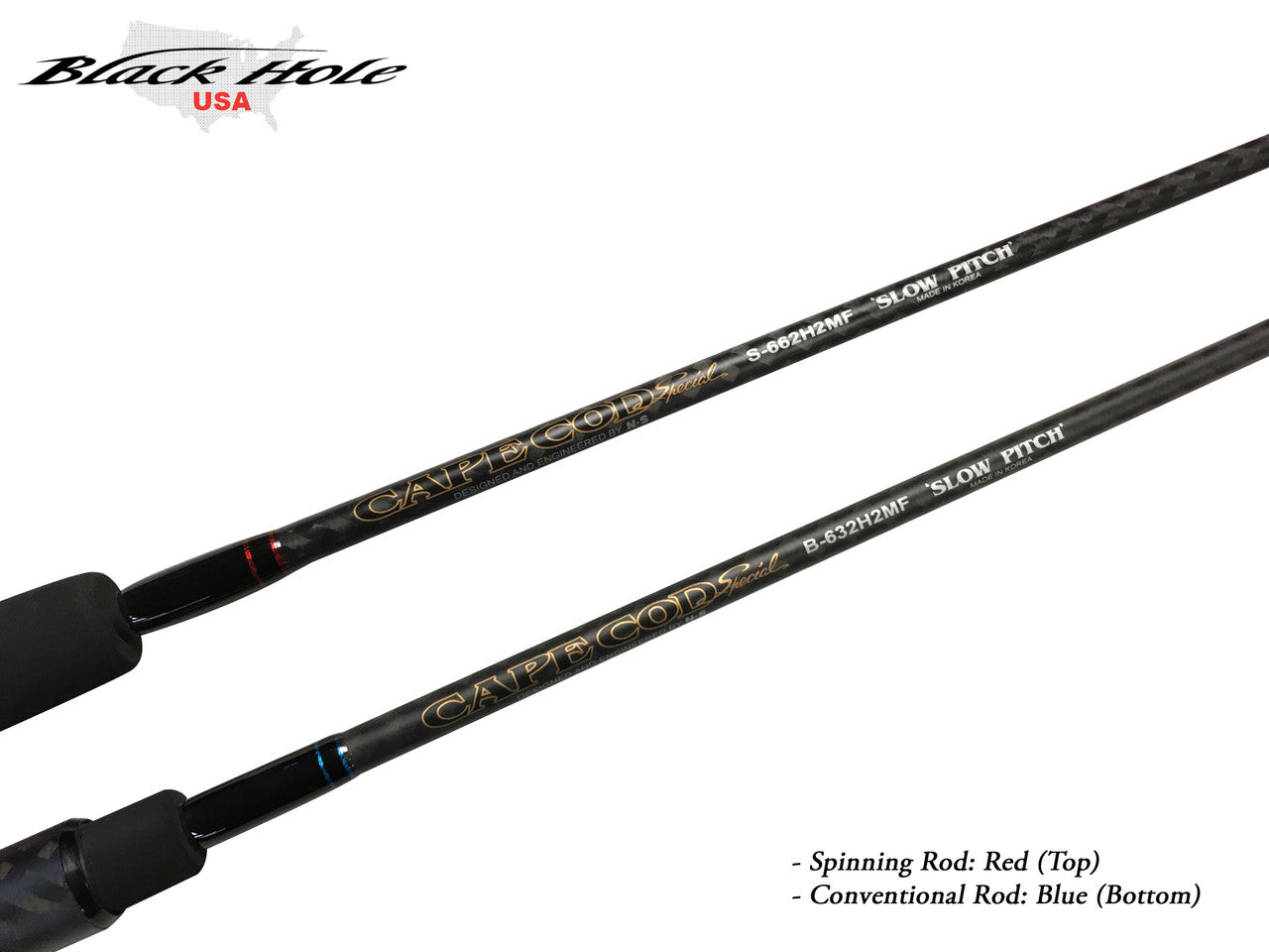 Cape Cod Special Slow Pitch Jigging Rods – Black Hole USA